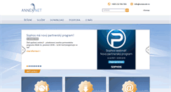 Desktop Screenshot of annexnet.cz